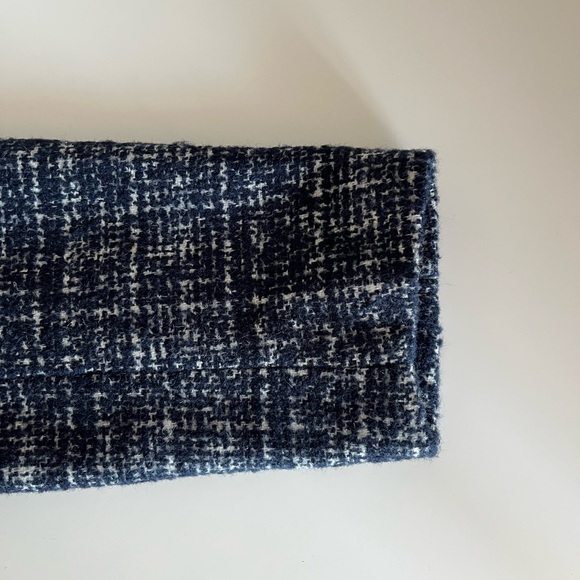 NWOT Club Monaco Textured Belted Coat - Picture 13 of 16